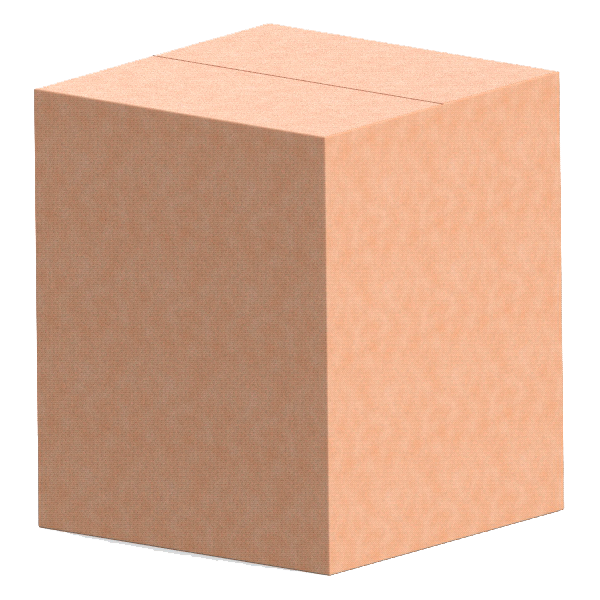 Коробка картонная для вакуумных крышек КВК-82Р, 350*350*420 мм